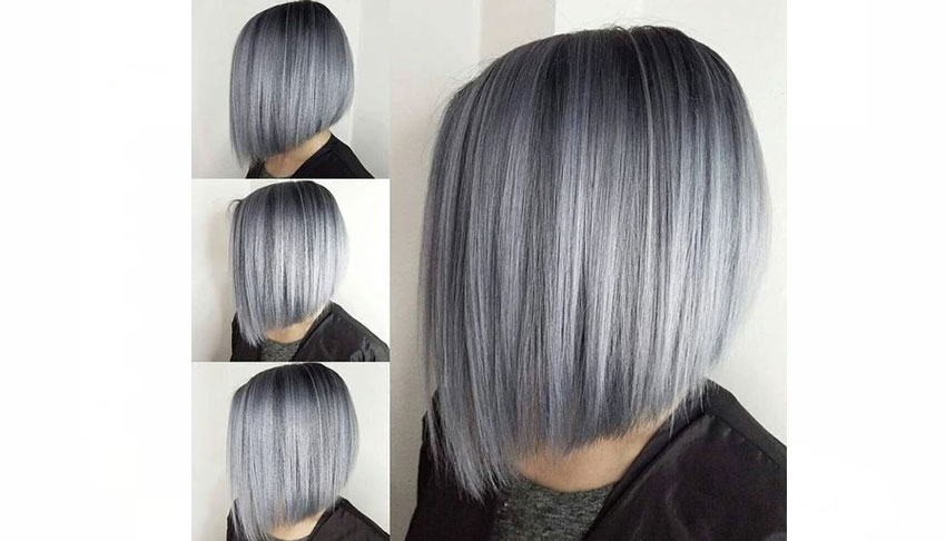 رنگ موی دودی خاکستری چه رنگی است؟
