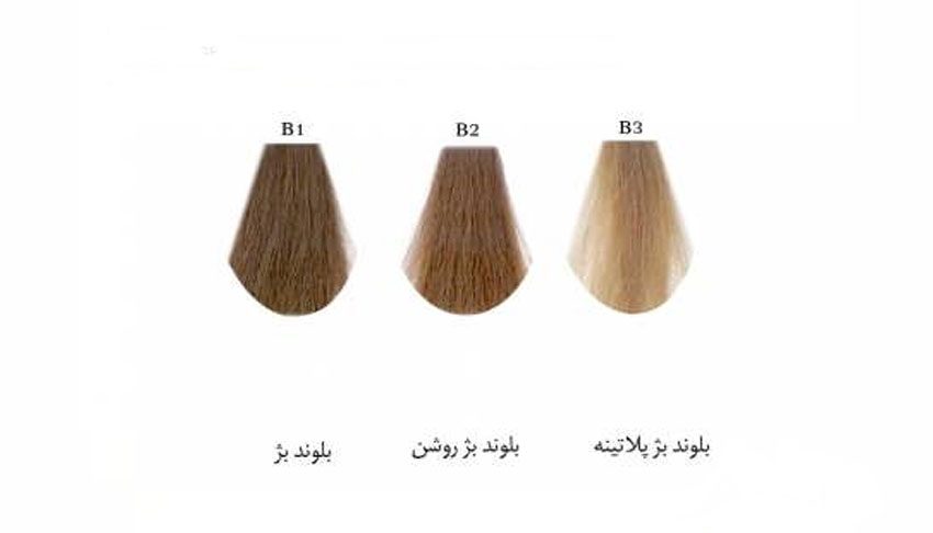 ترکیب رنگ موی بژ و دودی و خاکستری