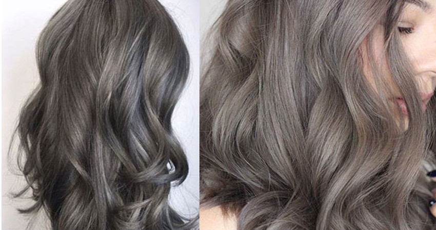 فرمول رنگ موی قهوه ای خاکستری