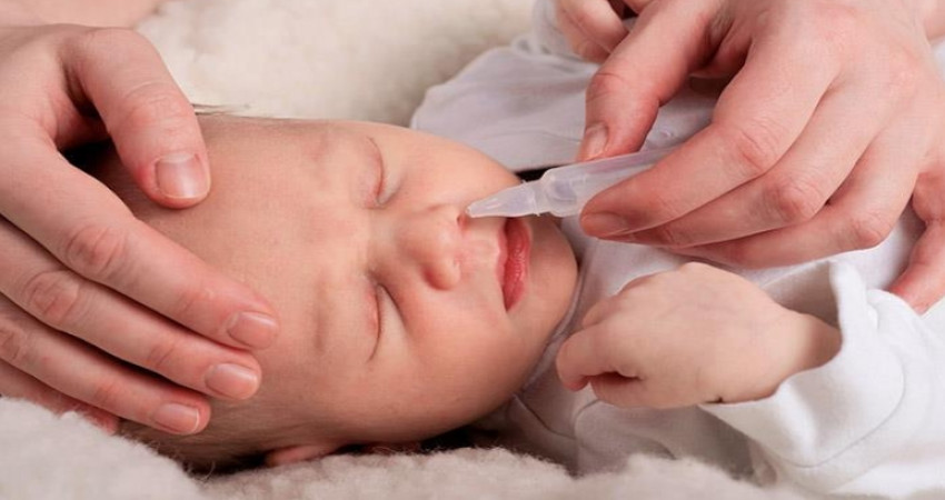 انواع گرفتگی بینی نوزاد