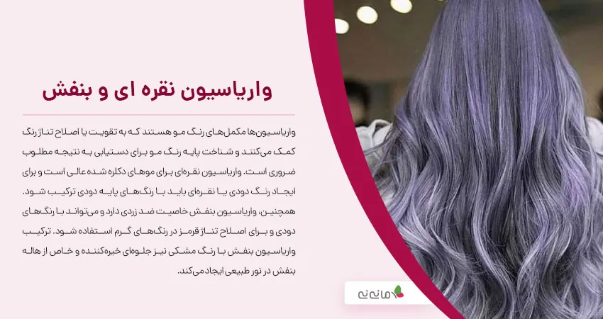 واریاسیون نقره ای و بنفش