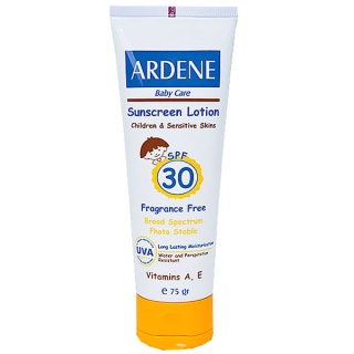 لوسيون ضد آفتاب کودک آردن SPF30 