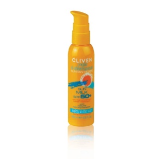 شیر ضد آفتاب بدن با SPF50 کلیون Cliven 