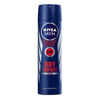 اسپری ضد تعریق 150 میل مردانه درای ایمپکت نیوآ Nivea