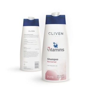 شامپو-هفت ویتامینه-مخصوص موهای نرمال-کلیون Cliven