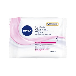 دستمال‌های پاک‌کننده لطیف 3 در 1 نیوآ Nivea