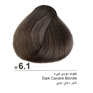 رنگ مو سری دودی - بلوند دودی تیره شماره 6.1 دوماسی DOMACY