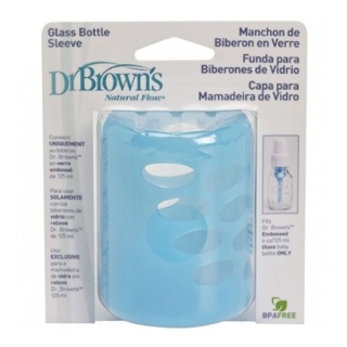 محافظ شیشه شیر کوچک آبی دکتر براون Dr Brown's