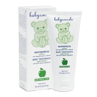 بی بی کوکول خمیر دندان کودک با طعم سیب babycoccole