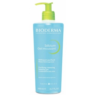 بایودرما ژل شستشو صورت پوست چرب 500 میل BIODERMA