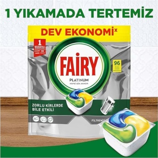 فیری قرص ماشین ظرفشویی 96 عددی مدل پلاتینیوم FAiRY