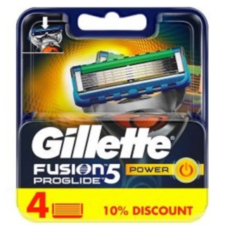 تیغ یدک ژیلت مدل Fusion Proglide Power بسته 4 عددی