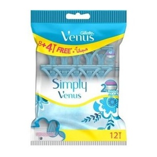 ژیلت خود تراش مدل 2 Simply Venus بسته 4 عددی Gillette