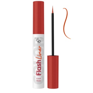 خط چشم مدل flash liner گلدن رز golden rose