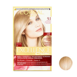 رنگ موی بلوند دودی شماره 9.1 مدل Excellence لورآل L'Oréal
