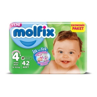 پوشک مولفیکس Molfix سایز +4