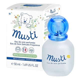 ادکلن کودک Musti حجم 50 میل موستلا  Mustela