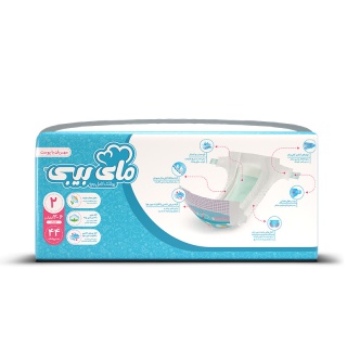 مای بیبی پوشک مدل Chamomile سایز 2 بسته 44 عددی My Baby