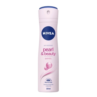 اسپری ضد تعریق 150 میل پرل اند بیوتی نیوآ Nivea