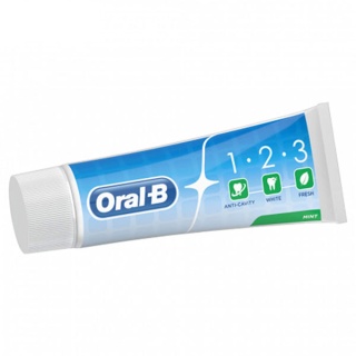 خمیر دندان اورال-بی مدل 1.2.3 Oral-B