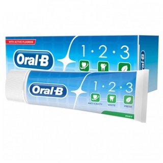 خمیر دندان اورال-بی مدل 1.2.3 Oral-B