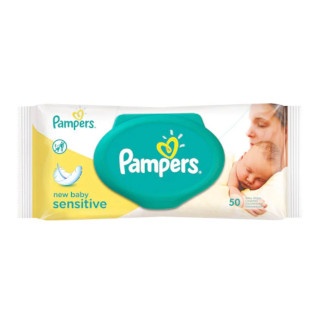 دستمال مرطوب پمپرز Pampers بسته بندی 50 عددی