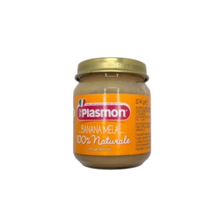 پوره سیب و موز 100 گرمی پلاسمون Plasmon