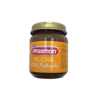 پوره آلو سیاه 100 گرمی پلاسمون Plasmon