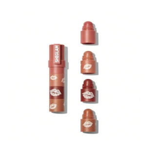 رژ لب جامد چهار طبقه رنگ BARE STACK شیگلم SHEGLAM 