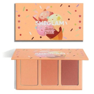 پالت رژ گونه سه رنگ مدل Private Cabana شیگلم SHEGLAM 