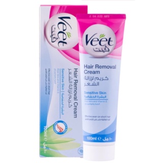 کرم موبر پوست حساس 100 میل ویت Veet