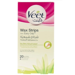 نوار موبر بدن پوست خشک 20 عددی ویت Veet