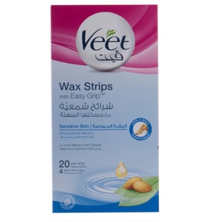 نوار موبر بدن پوست حساس 20 عددی ویت Veet