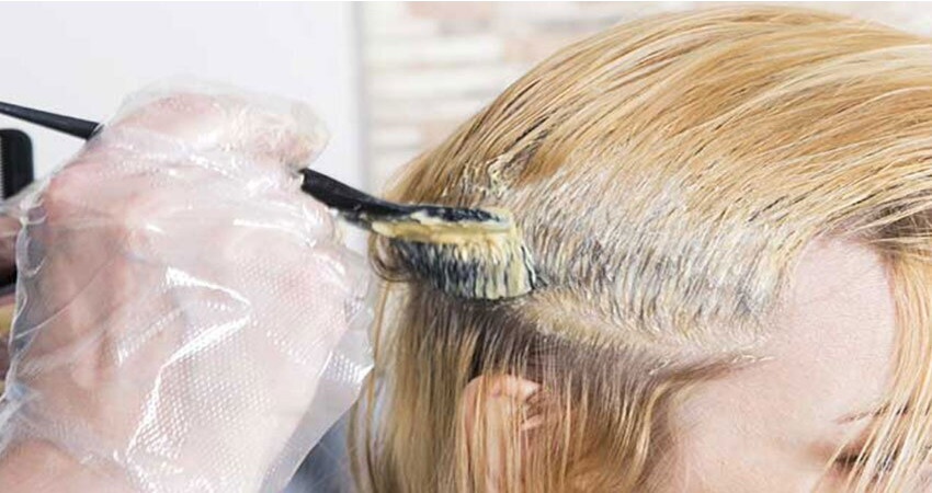 رفع زری مو با واریاسیون نقره به روش رنگساژ 