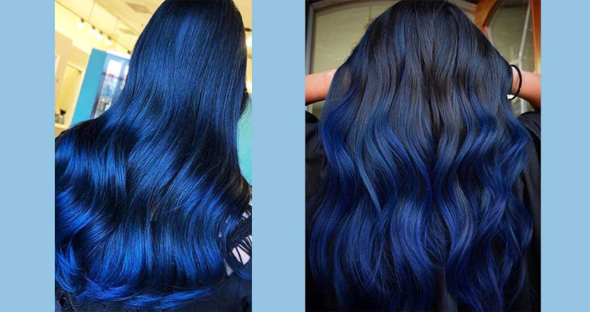 رنگ موی آبی کهکشانی