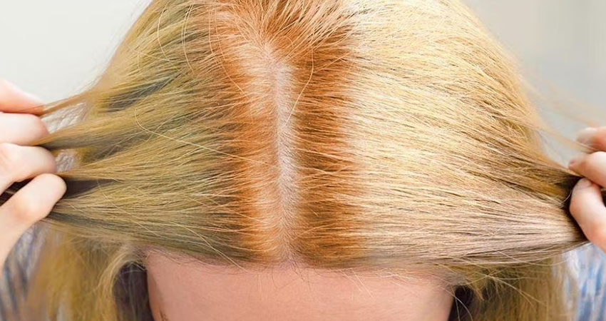 جلوگیری از چند رنگ شدن موها در دکلره